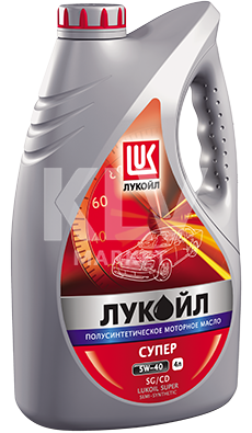 Масло моторное СУПЕР 5w40 SG/CD Лукойл Масла для легкового транспорта купить в Хабаровске. Интернет-магазин KLV-market  8 924 4114 177